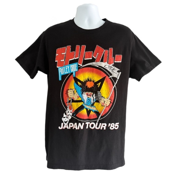 🔥 Mötley Crüe Japan Tour ’85 T-Shirt – Size Large 🔥 - Picture 1 of 9